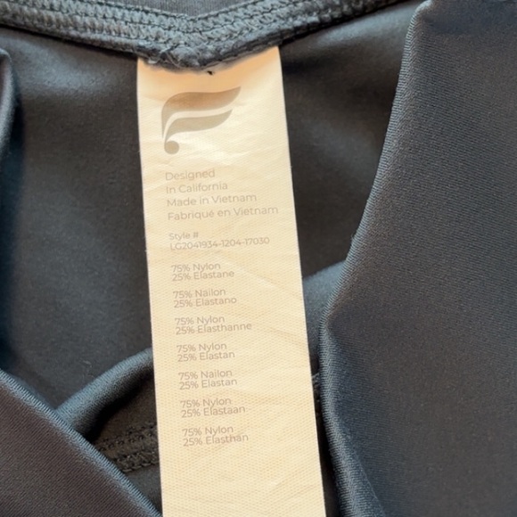 NWOT Fabletics Motion365 Leggings in Dark Blue - Picture 12 of 13